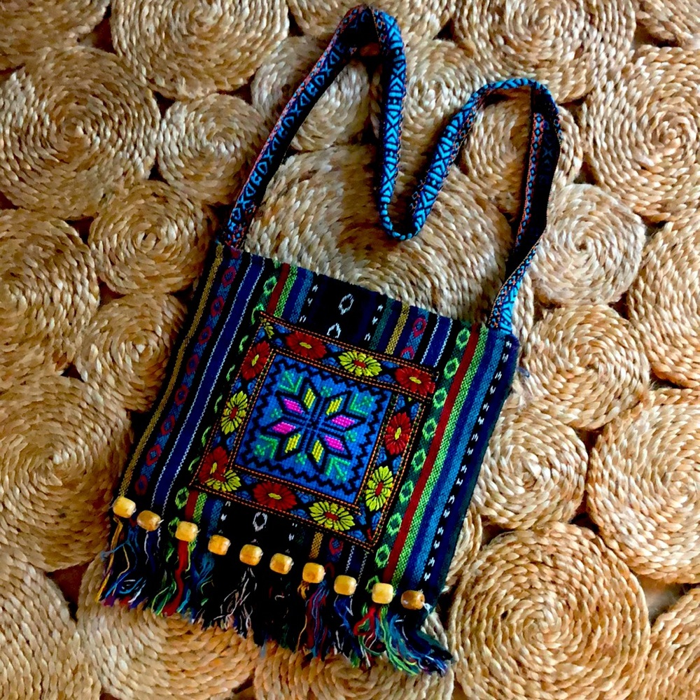 Authentic African crossbody purse